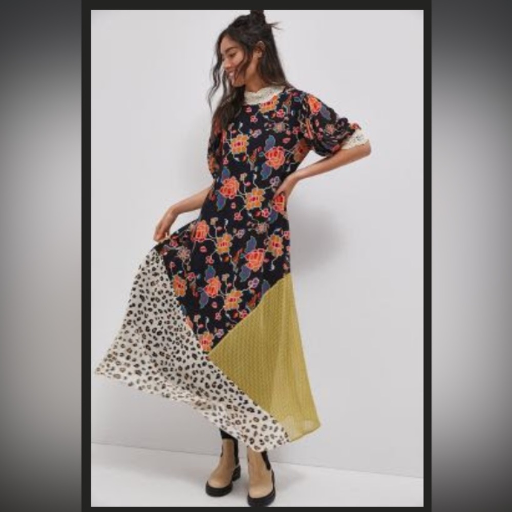 Anthropologie SONIYA MAXI DRESS NWT